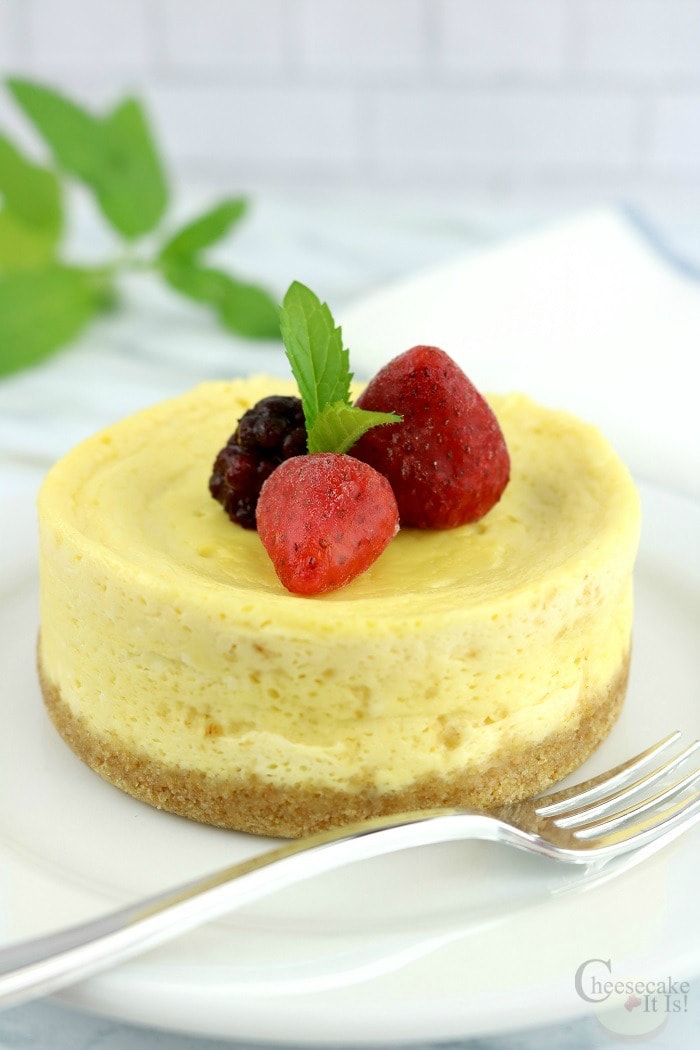Simple Microwave Cheesecake For One