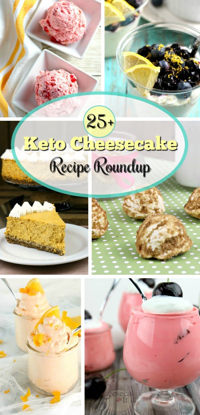 Keto Cheesecake Recipe Roundup – Over 25+ Recipes!