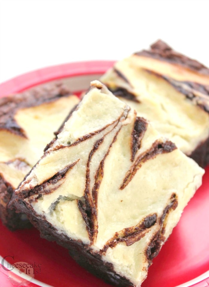 Super Simple Cheesecake Brownies