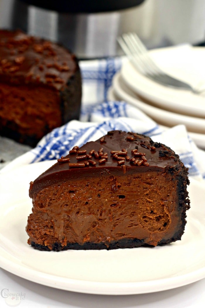 Triple Chocolate Cheesecake In The Instant Pot