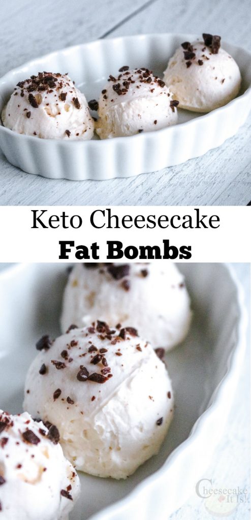 Keto Cheesecake Fat Bombs - Cheesecake It Is!