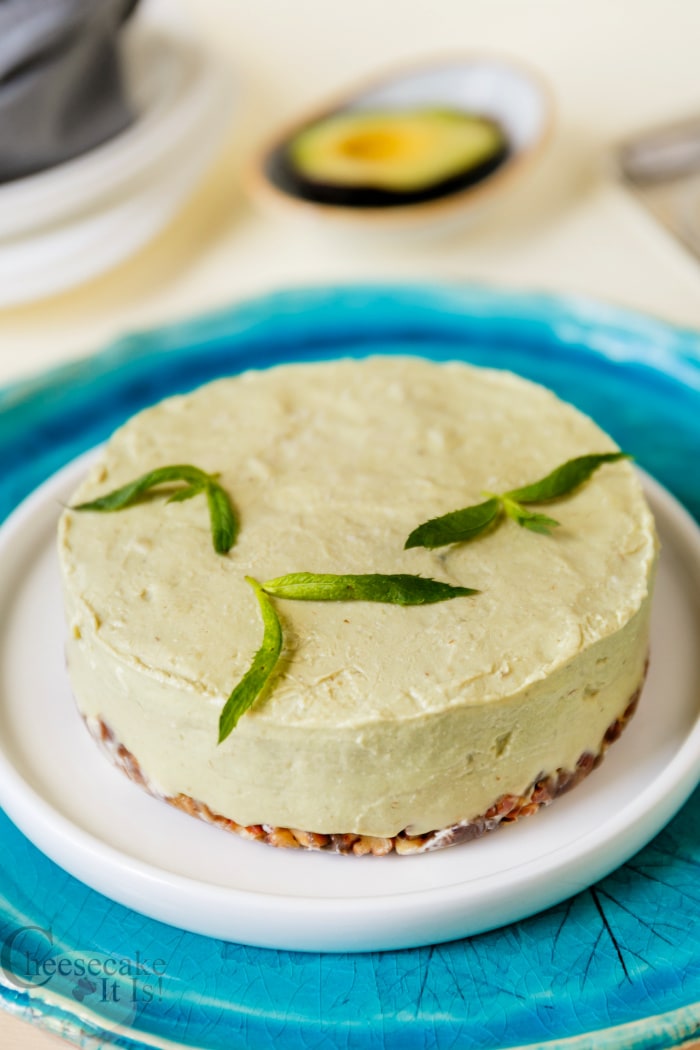 No Bake Avocado Cheesecake Recipe Without Sour Cream